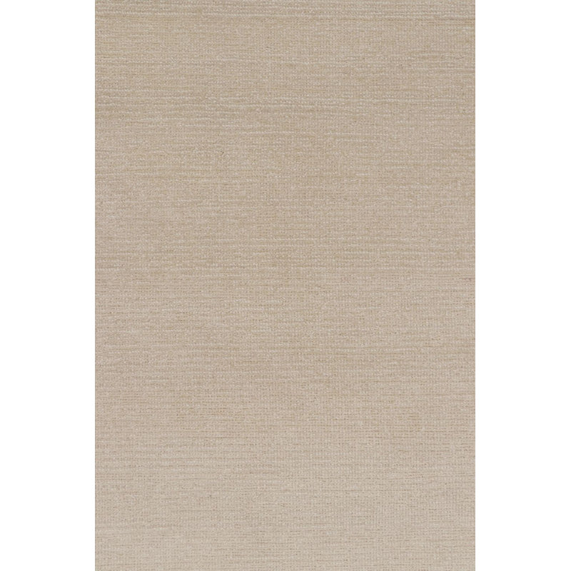 Textural Hand Knotted Wool Area Rug, Square 14'