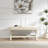 Upholstered Bench With X-Crossed Legs-711330160