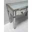 Broussard 112cm Glass Top Console Table