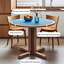 Table de salle à manger bleue-1301320272