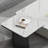 Modern simple storage coffee table TV cabinet set