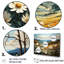 «Cool And Calming Flower Blooming Fields I», reproduction sur toile-216368832-216368835