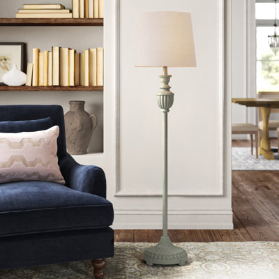 59'' Gray Traditional Floor Lamp