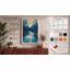 Woodland Stream Scandinavian - Wrapped Canvas-1493266423-1493266428