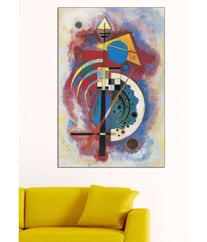 1 Piece Wrapped Canvas Wall Art, 135cm H x 90cm W x 1.8cm D