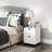 2-Drawer Mobile Wood File Cabinet, Storage Cabinet for Home, Under Desk Rolling File Cabinets