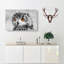 Orange Eyed Owl - Wrapped Canvas-56632462