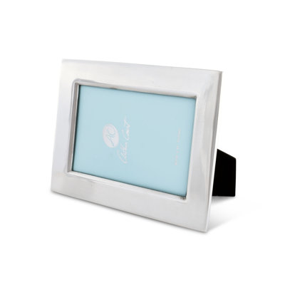 Engravable Silver Metal Matte Picture Frame