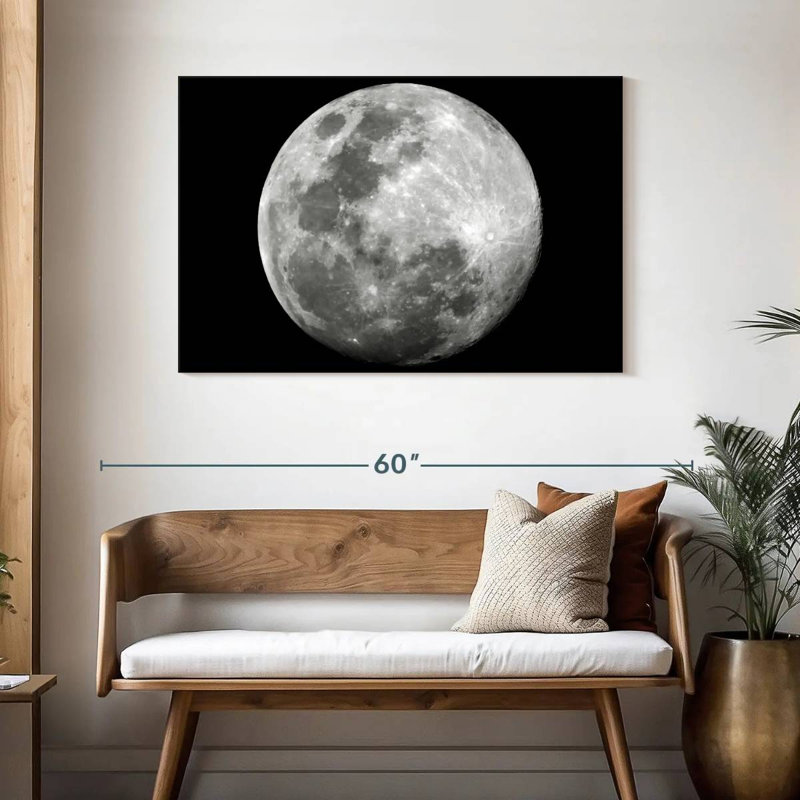Oberle Simple Moon, 30" H x 45" W