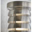 Rozell Brushed Stainless Steel Outdoor Armed Sconce