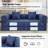 Boneless Two-Seater Modular sofa Bed-1412421876