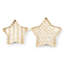 Mocha Star Capiz Trays, Set Of 2