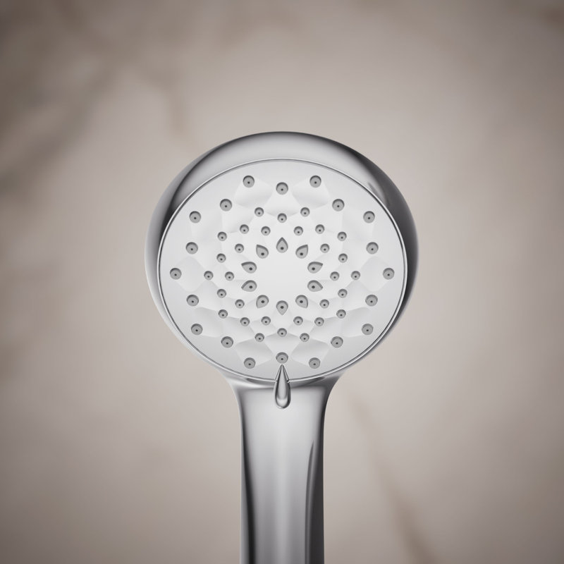 Awaken B90 Multifunction 2.5 Gpm Handshower, Polished Chrome, 2.5 GPM