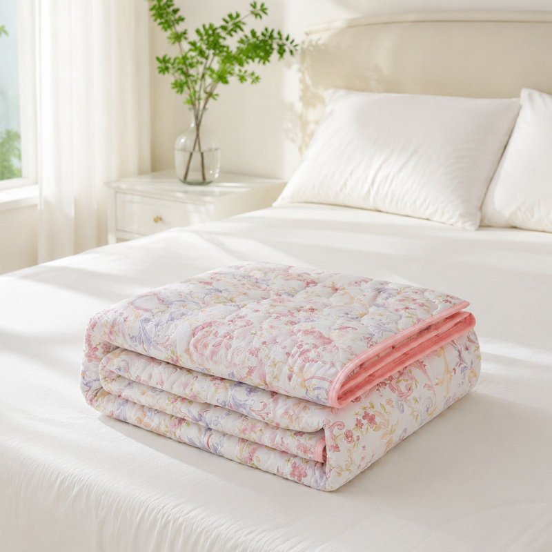 Courtepointe en coton Courtepointe climatiseur Summer Cool, Blanc