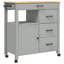 Solid Wood Bar Cart-110280324