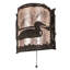 Bentson 1 - Light Flush Mounted Sconce