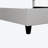 Platform Frame Bed with Adjustable Tufted Headboard-107155939