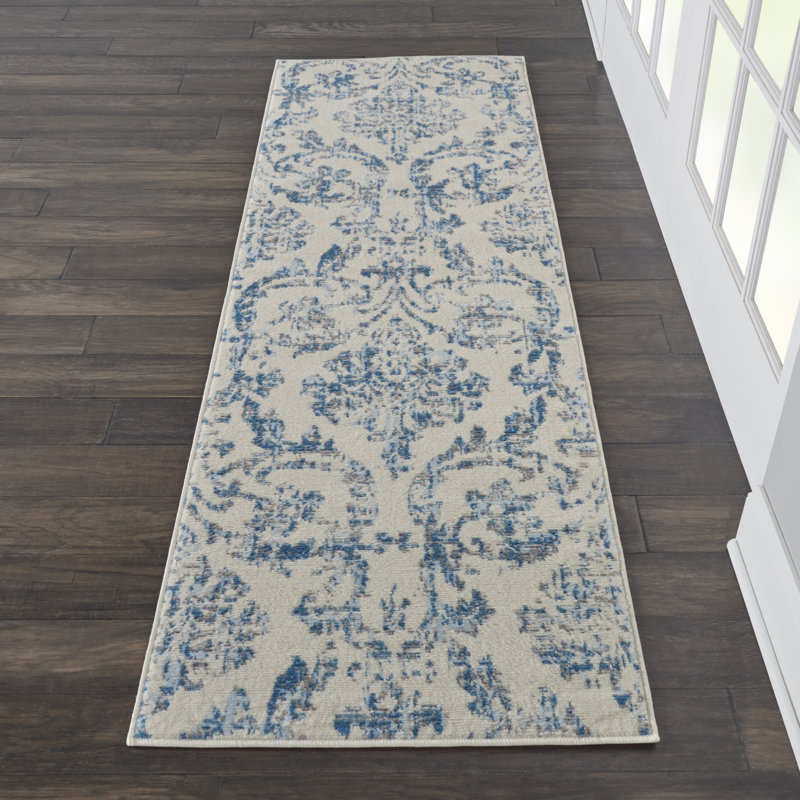 Tapis ivoire Sheron, Tapis de couloir 2 pi 3 po x 7 pi 3 po