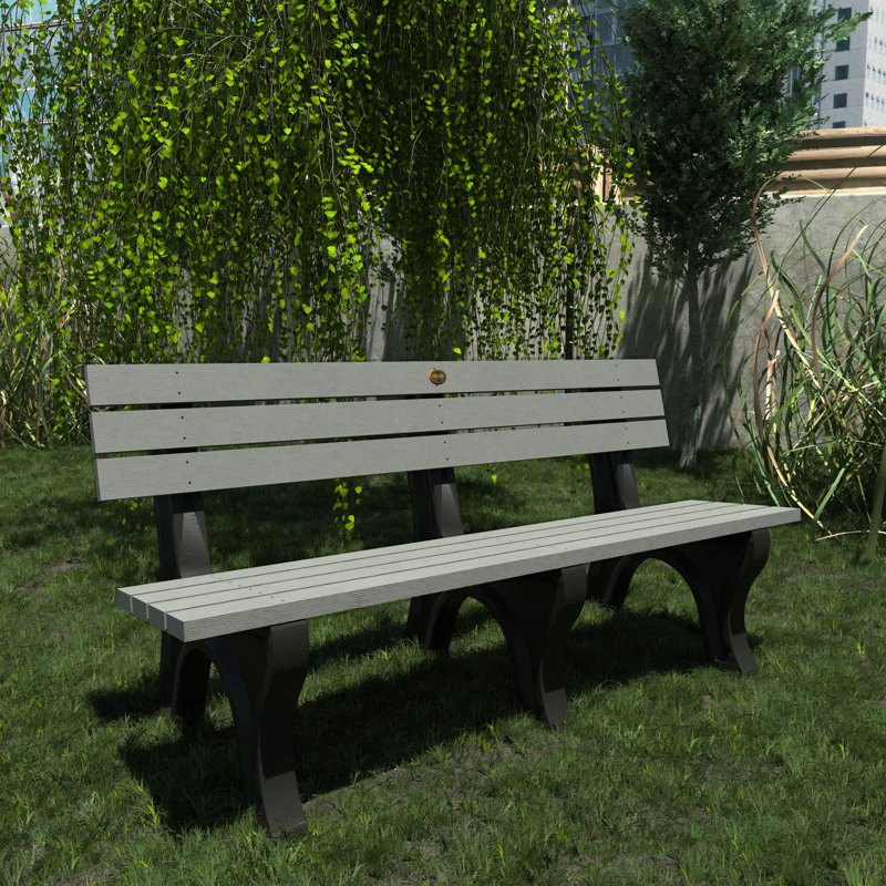 Swing Outdoor Bench, Coastal Teak