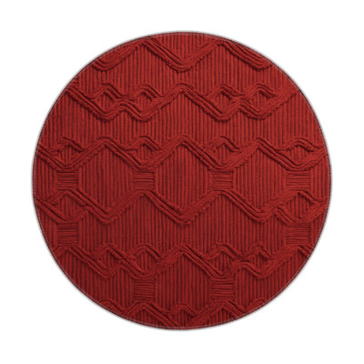 Trellis Brown Indoor and Outdoor Area Rug