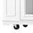 54" Mobile Kitchen Island With Glass Door Storage, Power Outlet & Open Shelves-2012386973