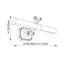 Bailey 2 -Light Hardwired Dimmable Wall Mounted Picture Light-72467909