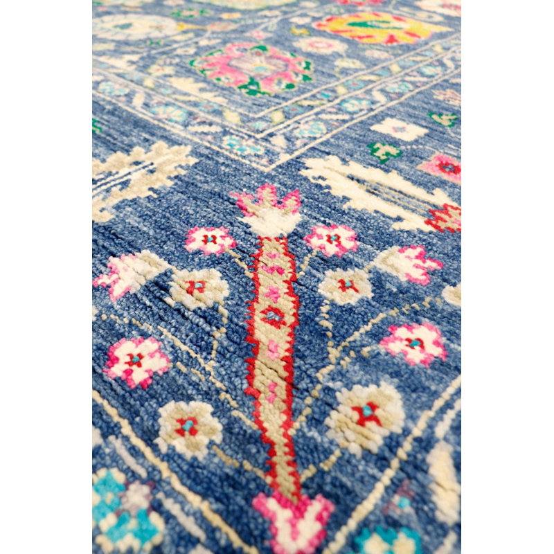 Oriental Area Rug in Navy