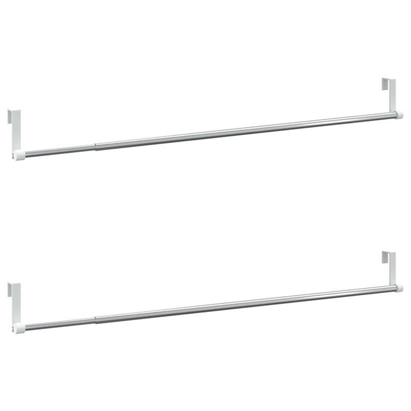 Tringle/rail à rideau, H 2,4 po x l 41,3 po x P 0,8 po