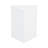 White Triangle Home Cabinet With Adjustable Space-Optimizing Shelves Storage - Enhances Decor-1698397224