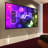 Aeon AcousticPro UHD Series 135" Diag.  16:9 Acoustically Transparent Fixed Frame Wall Projector Screen