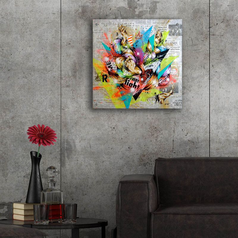 «Pleasant» par Taka Sudo, H 24 po x l 24 po x P 0,2 po
