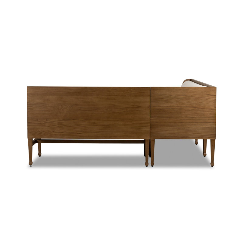 Priscilla Modular Corner Sectional, 32" H x 98" W x 98" D, Right Hand Facing