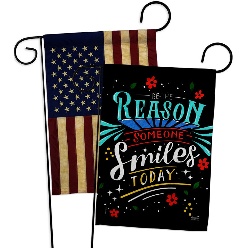 Drapeau de maison en polyester / mélange 18,5 po x 13 po