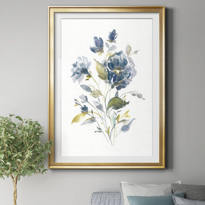 " Linen Botanical I " Painting Print