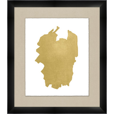 Gilded Abstract 1 Painting by Thom Filicia