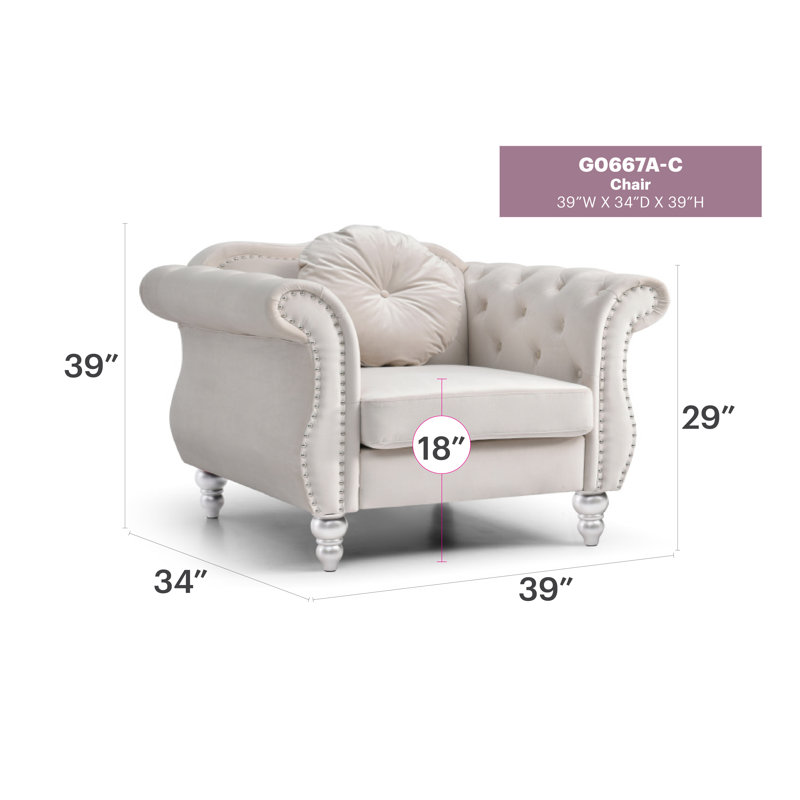 Farney Velvet Swivel Armchair, Ivory Velvet