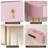 Makeup Vanity Desk with Mirror and Lights-786621861