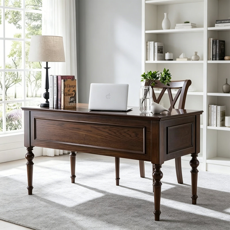 Bureau d'écriture Retro, H 30,7 po x l 47,24 po x P 23,62 po