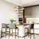 46W 3-ring dimmable LED pendant light with remote control