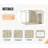 3 Opeings Large Clothes Storage Bins With Metal Frame, Foldable Storage Bin For Clothes, Clothing Storage Bins With Lid, Linen Storage Box With Clear Window& Zippers& Handles.(3 Pcs,66L)-112715544-112715549