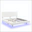 Lit flottant avec lumière White Boucle-128515209