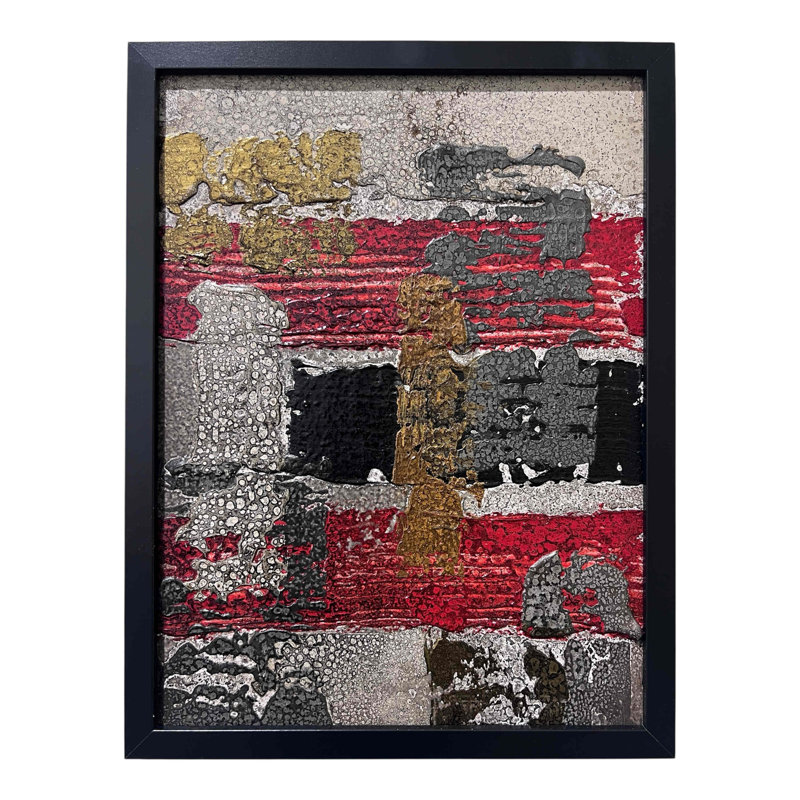 Tension No. 2 - Original Mixed-Media Abstract Painting by J. Kent Martin
