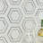 Ackland Lattice Fog Geometric 11 in. x 13 in. Polished Marble Mosaic Floor and Wall Tile-48951891