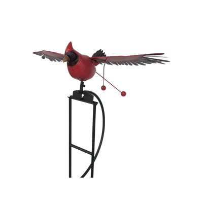 Metal Cardinal Rocker - Medium