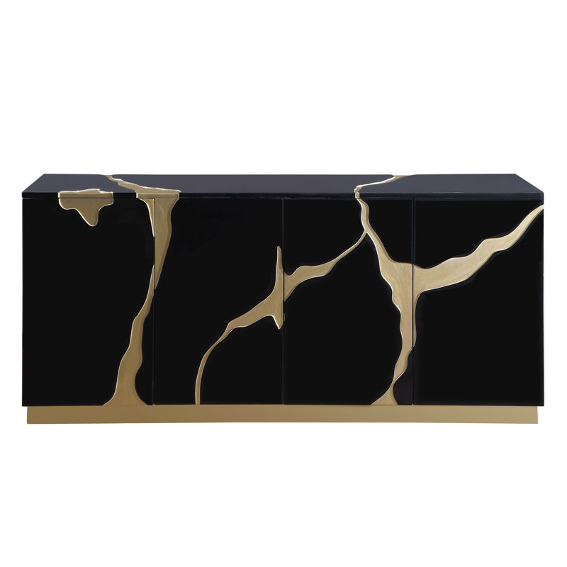 Wantaugh 66'' Sideboard, Black