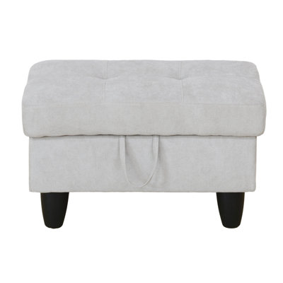 Darryn 35" Wide Upholstered Storage Ottoman