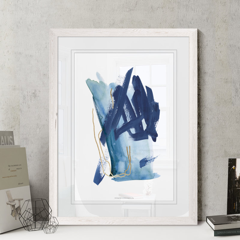 « indigo collision i » par paul cezanne-photo-cadre, reproduction d’art, H 22 po x l 16 po x P 2 po