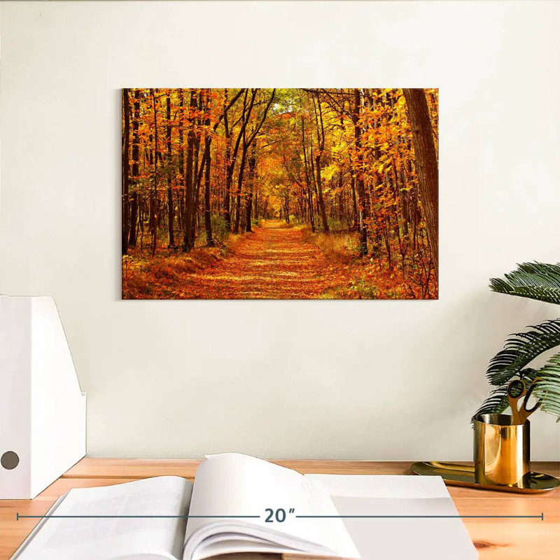 Alvord Maple Forest Pathway, 8" H x 12" W