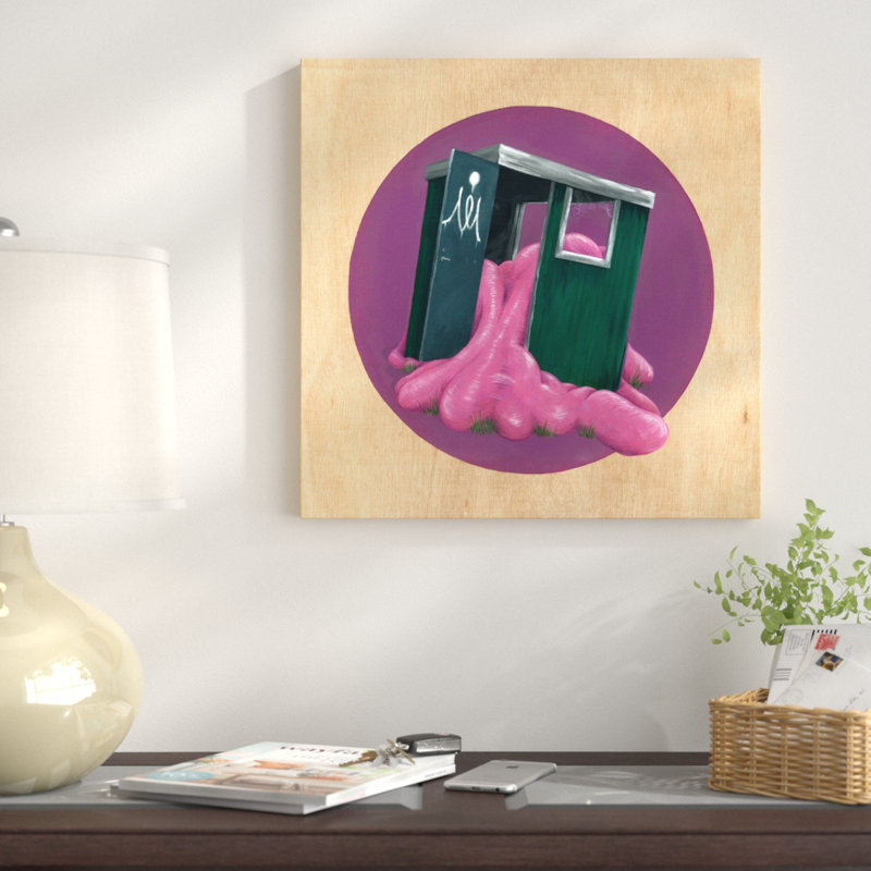 «Shed IV», reproduction d'impression sur toile, H 48 po x l 48 po x P 1,5 po, Toile tendue, Pas de tapis