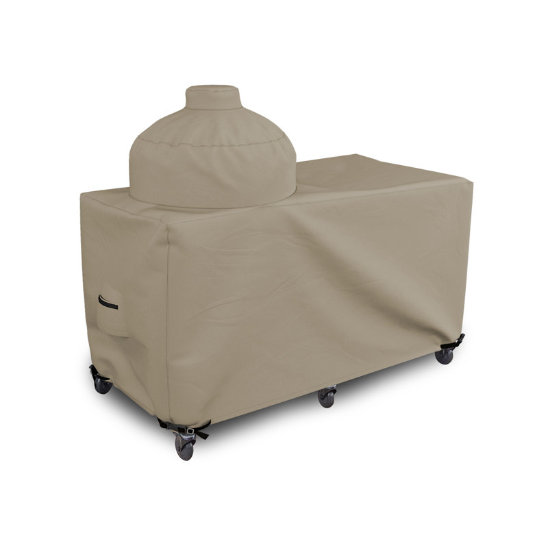 Blue Elephant 76.2cm D Grill Cover, 127cm H x 152.4cm W x 76.2cm D, Beige